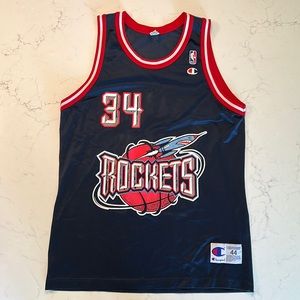 Hakeem Olajuwon Rockets jersey